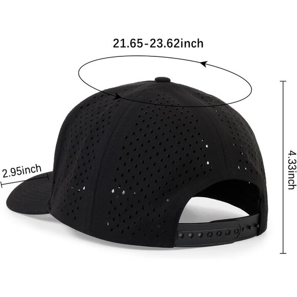 Baseball Cap Black+gray+red Hat Sun And Rain Golf Ball Cap  display picture 1
